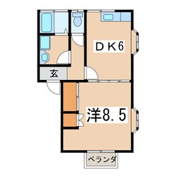 リースハウスサイトウ２号館の物件間取画像